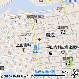 和歌山県有田郡湯浅町湯浅93周辺の地図