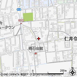 山口県防府市仁井令晒石777周辺の地図