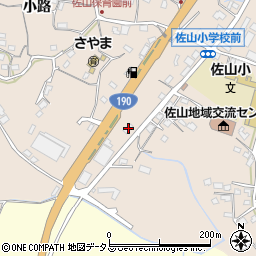 山口県山口市佐山2758周辺の地図