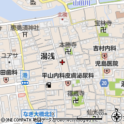 和歌山県有田郡湯浅町湯浅397周辺の地図