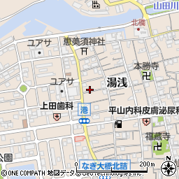 和歌山県有田郡湯浅町湯浅87周辺の地図