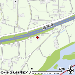 徳島県三好郡東みよし町昼間455周辺の地図