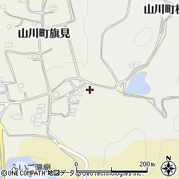 徳島県吉野川市山川町旗見140周辺の地図