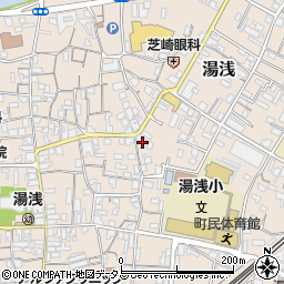 和歌山県有田郡湯浅町湯浅1586-1周辺の地図