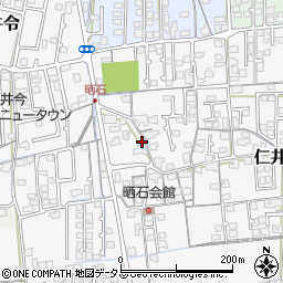 山口県防府市仁井令晒石797周辺の地図