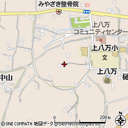 徳島県徳島市上八万町樋口76周辺の地図