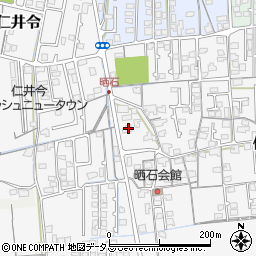 山口県防府市仁井令晒石800周辺の地図