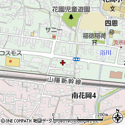 下松花岡郵便局 ＡＴＭ周辺の地図