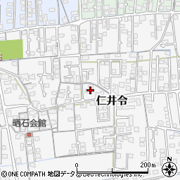 山口県防府市仁井令晒石766周辺の地図