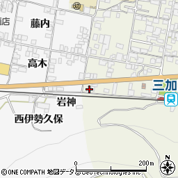 徳島県三好郡東みよし町中庄1161-12周辺の地図