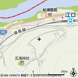 徳島県三好郡東みよし町中庄2080-10周辺の地図