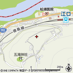 徳島県三好郡東みよし町中庄2080周辺の地図