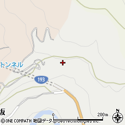 徳島県吉野川市山川町向坂69周辺の地図