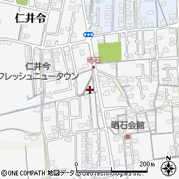 山口県防府市仁井令晒石732周辺の地図