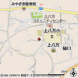 徳島県徳島市上八万町樋口71周辺の地図