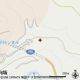 徳島県吉野川市山川町向坂88周辺の地図