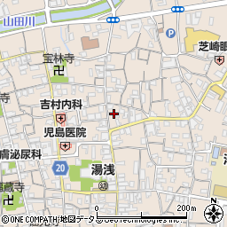 和歌山県有田郡湯浅町湯浅871周辺の地図