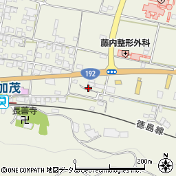 徳島県三好郡東みよし町中庄1212周辺の地図