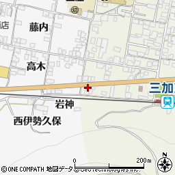 徳島県三好郡東みよし町中庄1161-11周辺の地図