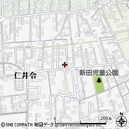 山口県防府市新田502-2周辺の地図