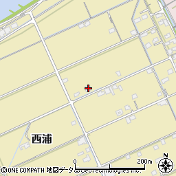 山口県防府市西浦3487周辺の地図