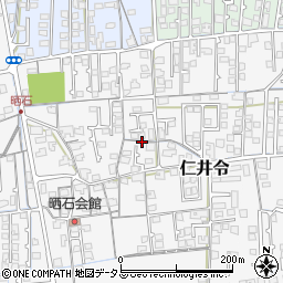 山口県防府市仁井令晒石772-7周辺の地図