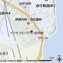 山口県岩国市由宇町由宇崎5-11周辺の地図