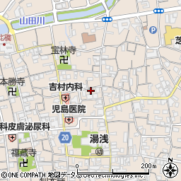 宮井燃料店周辺の地図
