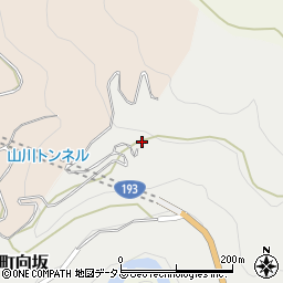 徳島県吉野川市山川町向坂85周辺の地図