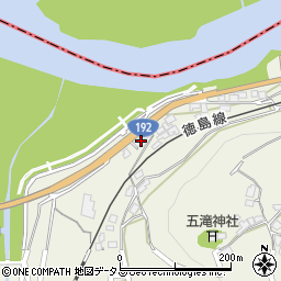 徳島県三好郡東みよし町中庄1444周辺の地図