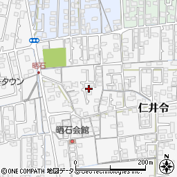 山口県防府市仁井令晒石782-7周辺の地図