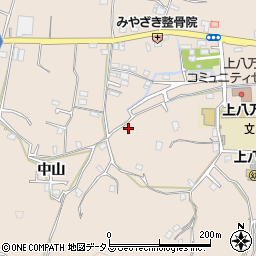 徳島県徳島市上八万町樋口87周辺の地図