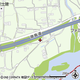 徳島県三好郡東みよし町昼間442周辺の地図