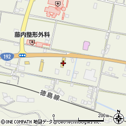 徳島県三好郡東みよし町中庄1241周辺の地図