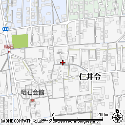 山口県防府市仁井令晒石769-16周辺の地図