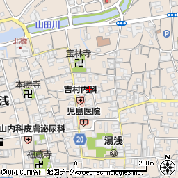 和歌山県有田郡湯浅町湯浅739周辺の地図