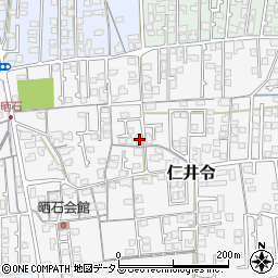 山口県防府市仁井令晒石769-2周辺の地図