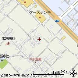 愛媛県今治市中寺303周辺の地図