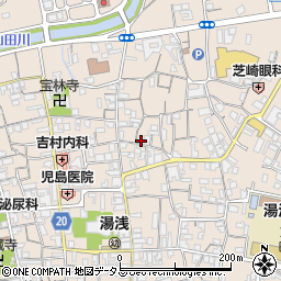 和歌山県有田郡湯浅町湯浅889-1周辺の地図