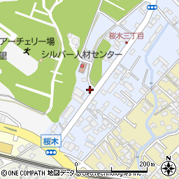 とくけん展示場周辺の地図