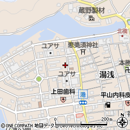 和歌山県有田郡湯浅町湯浅2820周辺の地図