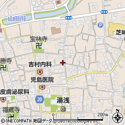 和歌山県有田郡湯浅町湯浅753周辺の地図