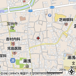 和歌山県有田郡湯浅町湯浅890周辺の地図