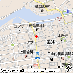 和歌山県有田郡湯浅町湯浅2780周辺の地図