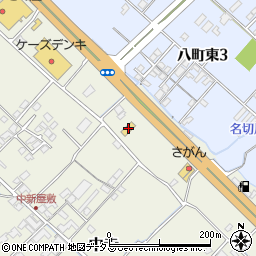 愛媛県今治市中寺261周辺の地図