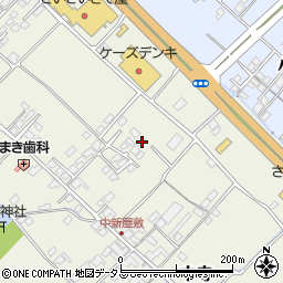 愛媛県今治市中寺302周辺の地図