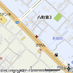 愛媛県今治市中寺257周辺の地図