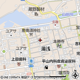 和歌山県有田郡湯浅町湯浅210周辺の地図