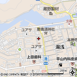 和歌山県有田郡湯浅町湯浅2812周辺の地図