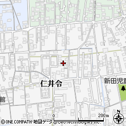 山口県防府市仁井令晒石754周辺の地図